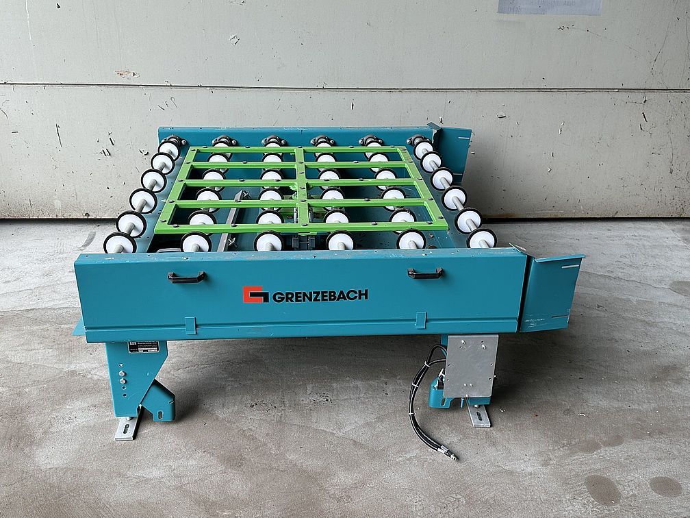 Grenzebach RFS 1250 x 1500 mm Rollenbahn angetrieben mit Dreheinheit