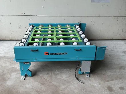 Grenzebach RFS 1250 x 1500 mm Rollenbahn angetrieben mit Dreheinheit – RESALE