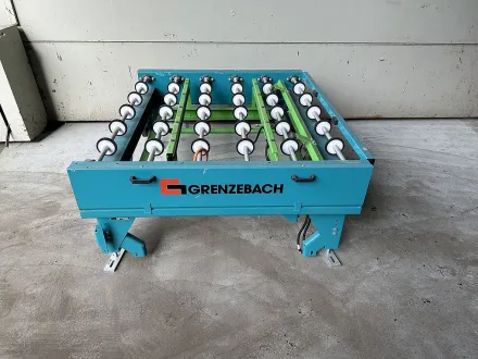 Grenzebach RFS 1250 x 1500 mm Rollenbahn angetrieben mit Hebeeinheit – RESALE