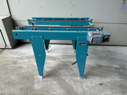 Grenzebach ZFT 1420 x 775 mm Förderband mit Führungsrollen – RESALE