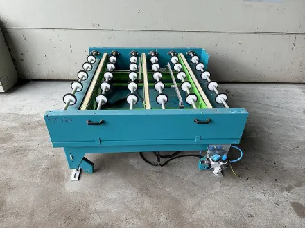 Grenzebach WRS 1250 x 1400 mm Übergabe Station Rollenbahn – RESALE