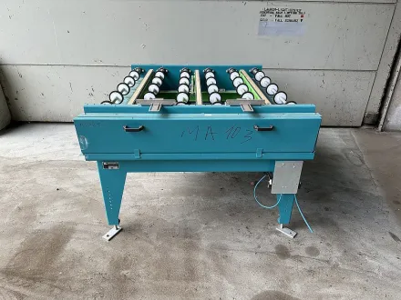 Grenzebach WRS 1250 x 1400 mm Übergabe Station Rollenbahn – RESALE