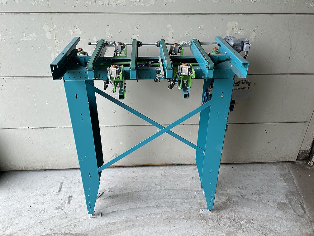Grenzebach ZFTSP 850 x 1400 mm Förderband mit Justierung