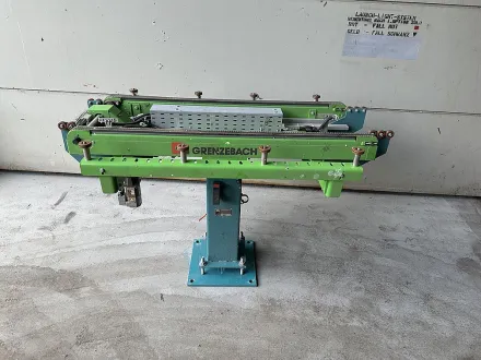 Grenzebach ZFT 1400 x 770 mm Förderband mit Dreheinheit – RESALE