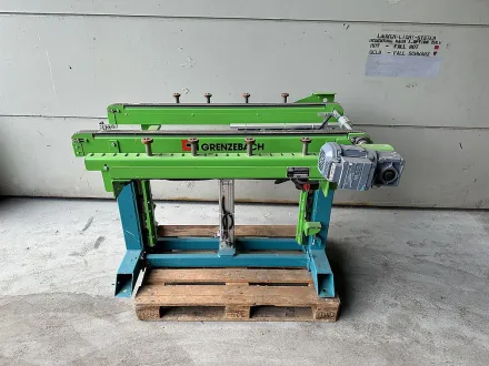 Grenzebach ZFT 1400 x 760 mm Förderband mit Hebeeinheit – RESALE