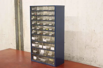 Metall 310/155/H550 mm Kleinteilemagazin Metall – RESALE