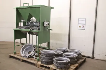 Siebtechnik Perflux Siebanlage Kontrollsiebmaschine – RESALE