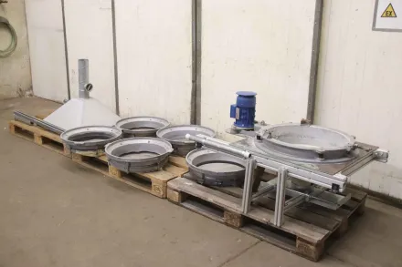 Siebtechnik Perflux Siebanlage Kontrollsiebmaschine – RESALE