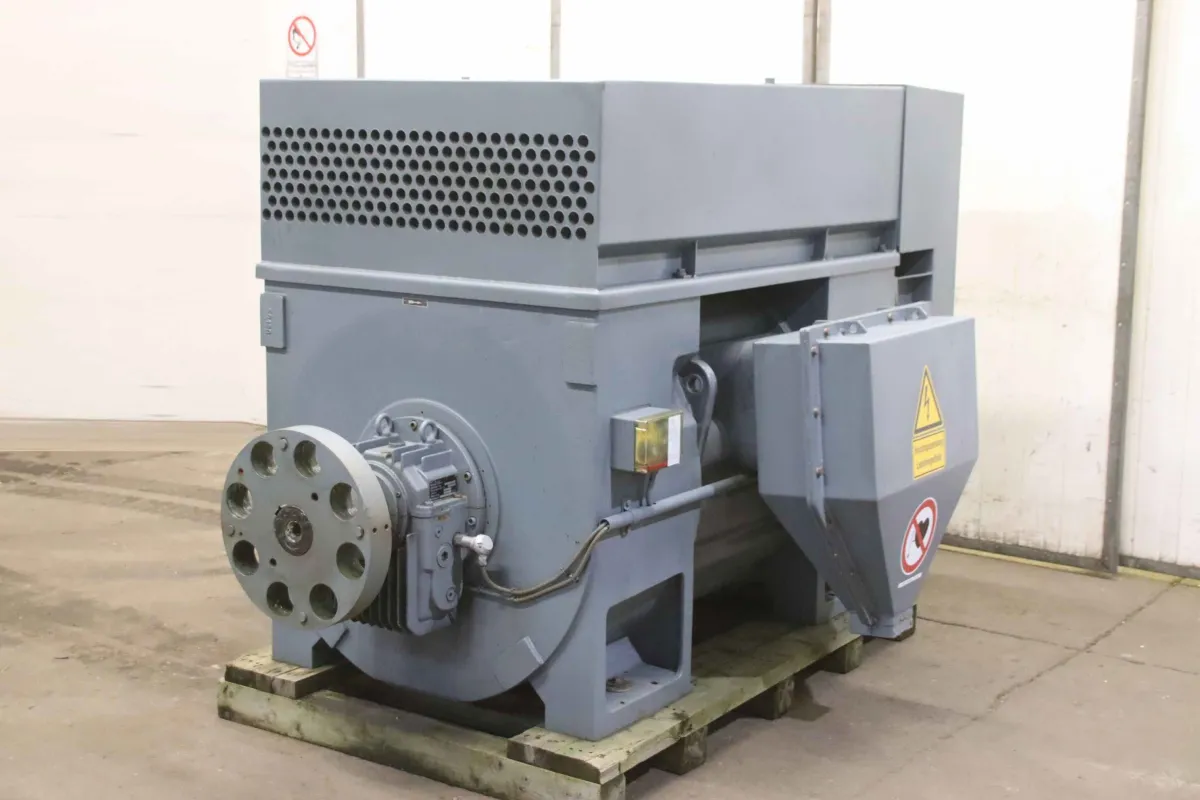 VEM DKREU 5018-4W Hochspannungsmotor 630 kW 1493 U/min 10,5 kV