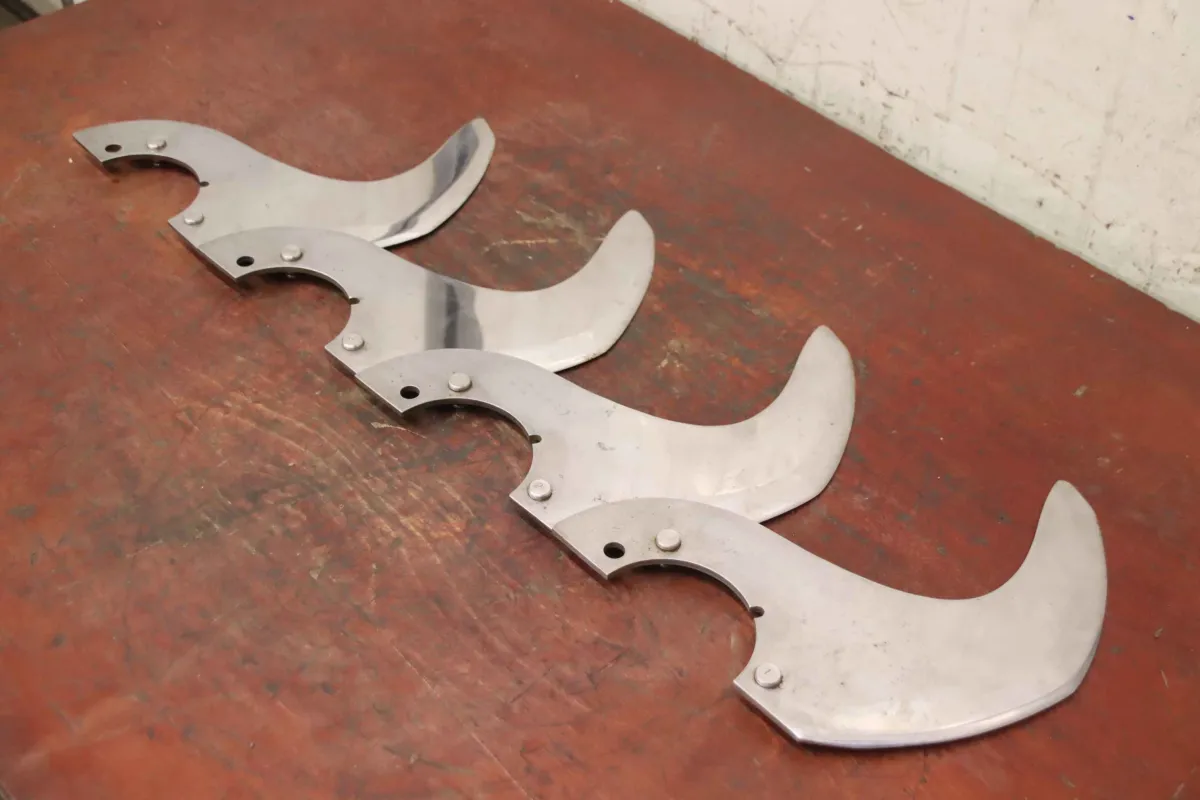Knecht 05 R318 5 220 Kuttermesser 4 Stück