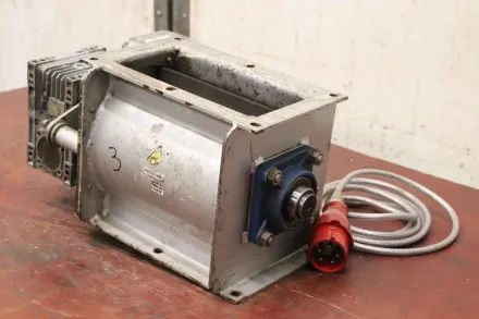 8 flügelig mit Antrieb Zellenradschleuse 0,75 kW 49 U/min – RESALE