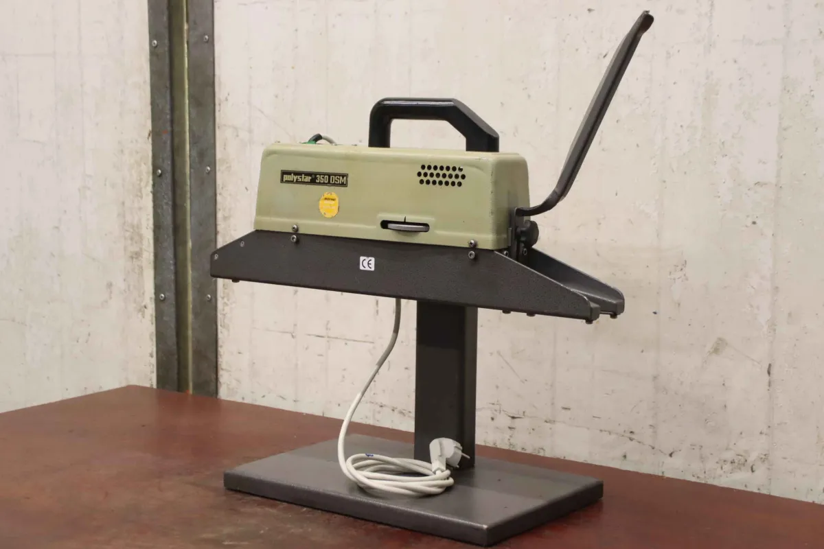 Rische Polystar 350/5 DSM-TE Durchlauf-Schweißmaschine Folien-Schweißgerät