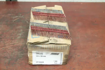 Collated Fasteners SNK 2266 3,8 x 120 mm Streifennägel 1 Karton – RESALE