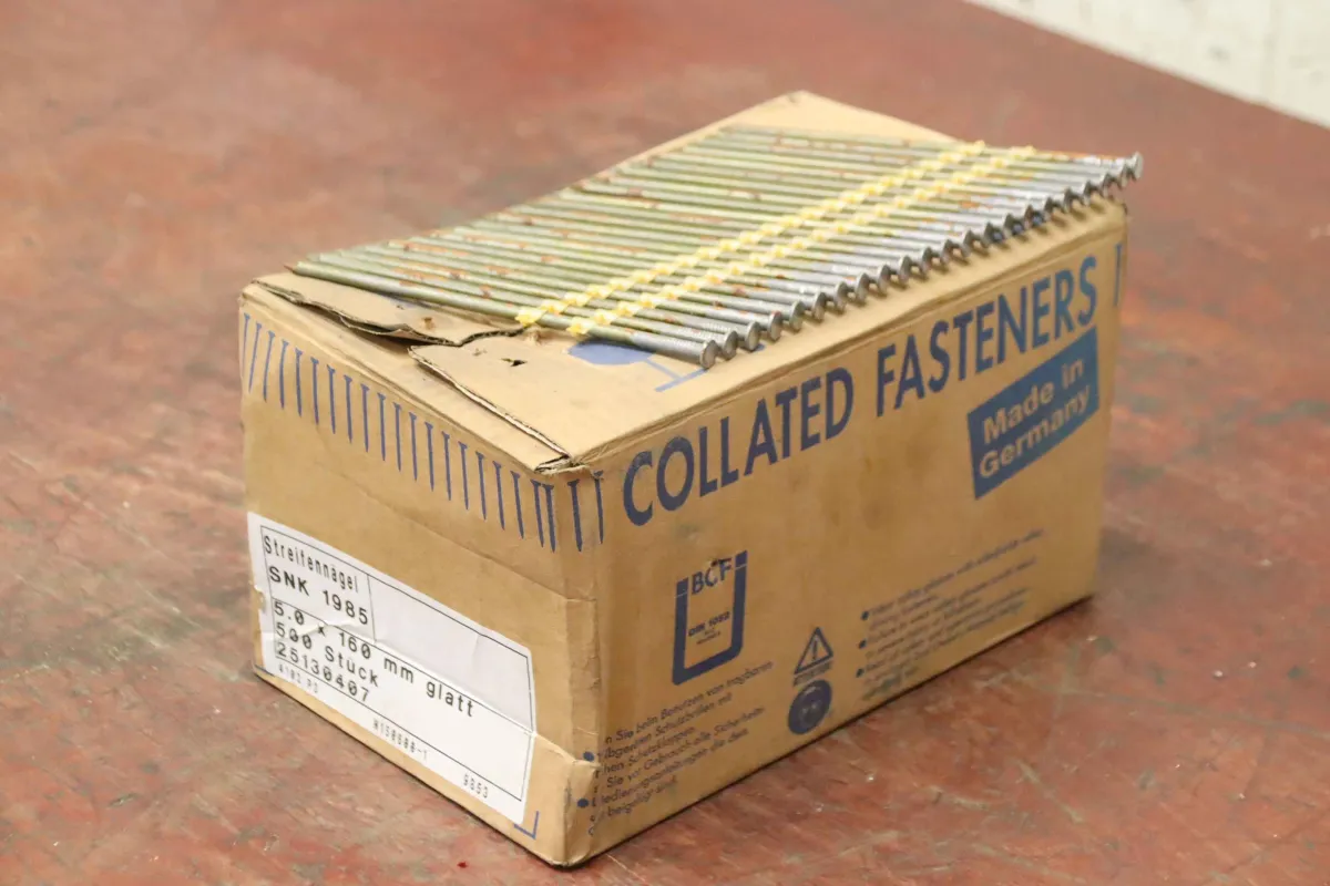 Collated Fasteners SNK 1985 5,0 x 160 mm glatt Streifennägel 1 Karton