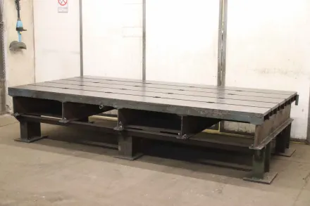 3200/1625/H720 mm Aufspannplatte mit T Nut – RESALE