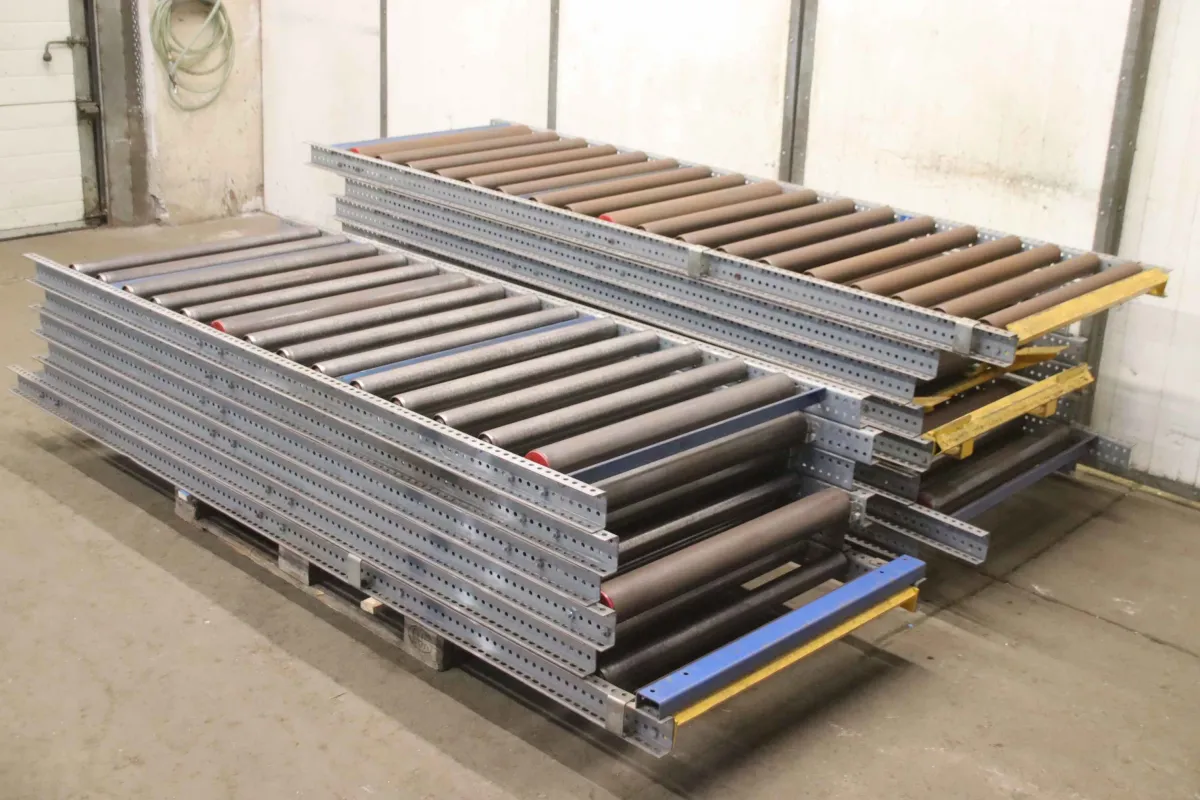 Rollenbreite 855 mm Rollenbahn 45-teilig 110 m