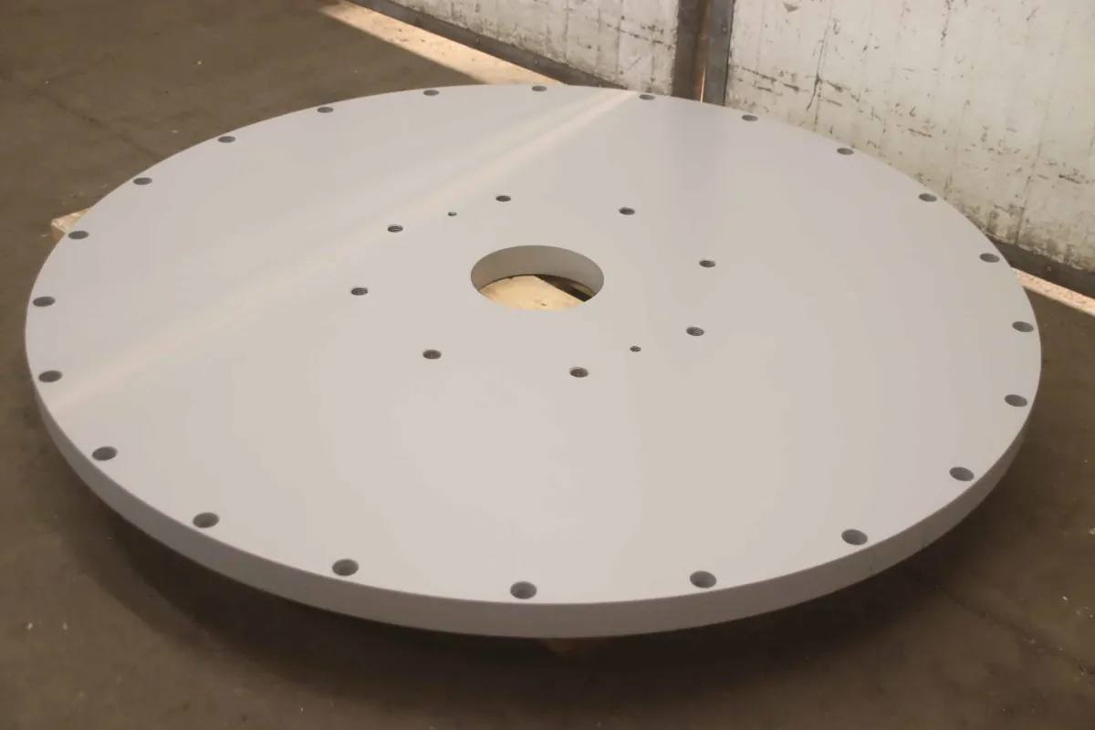 Vetter Ø 1450 mm Säulenschwenkkran Fundamentplatte