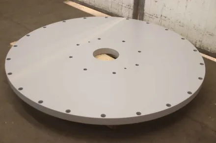 Vetter Ø 1450 mm Säulenschwenkkran Fundamentplatte – RESALE