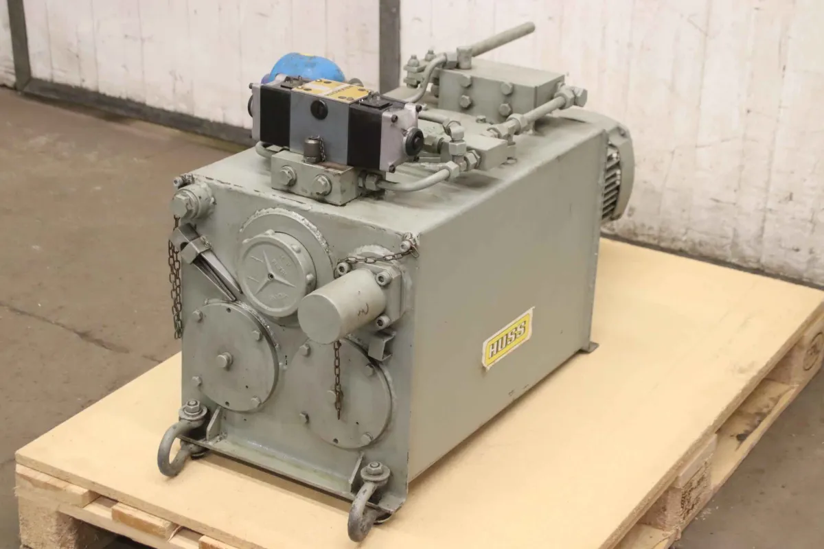 Huss 15 l/min Hydraulikaggregat 4 kW 60 bar