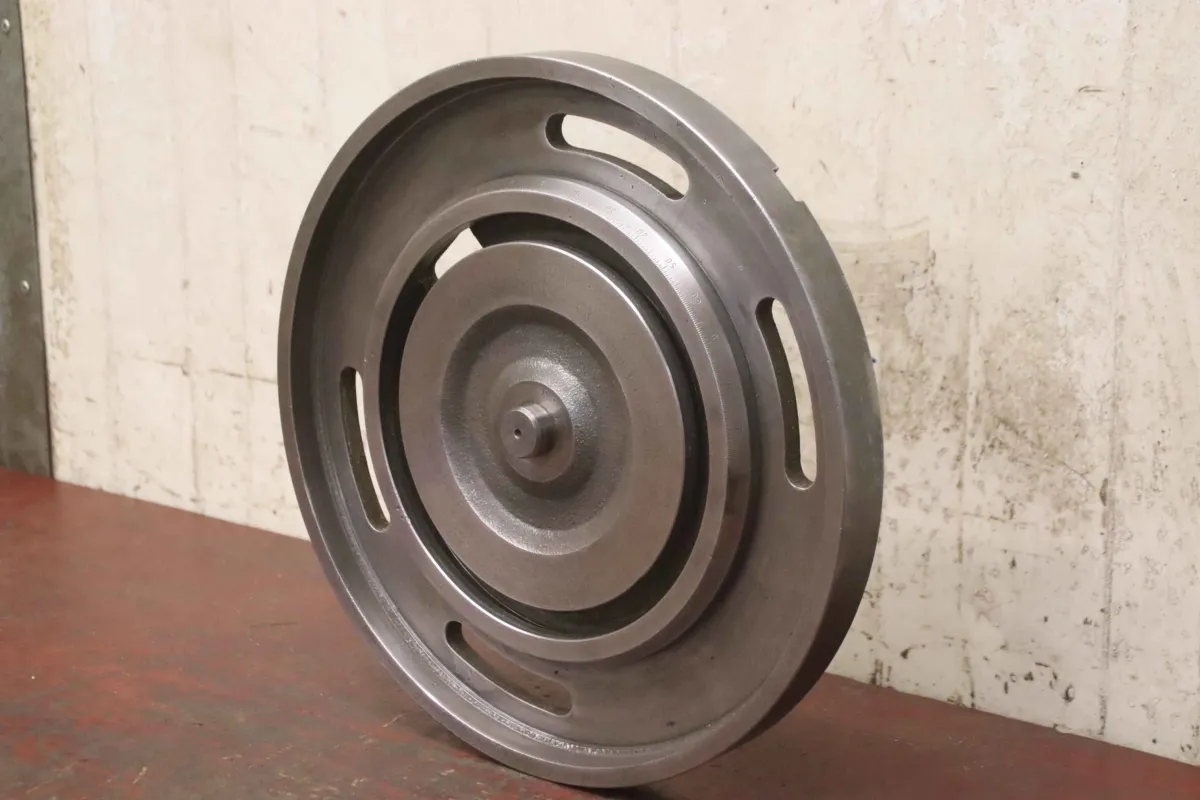 Guss Ø 395 mm Grundplatte Drehplatte für Schraubstock