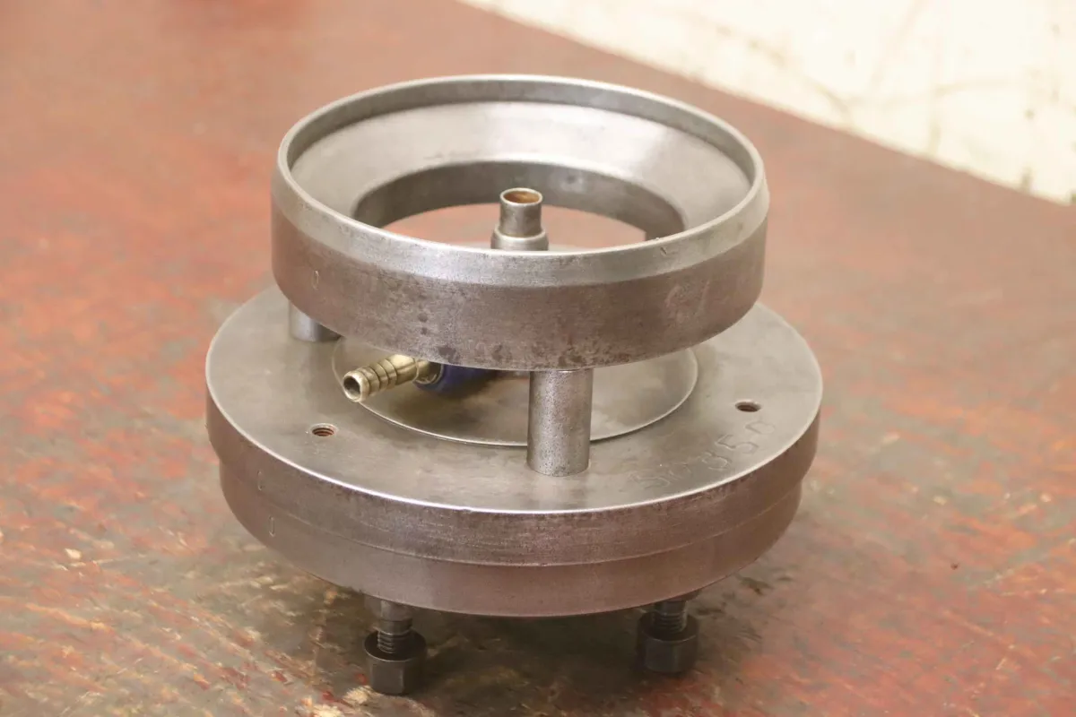 Röhm 55021/22-6 Ø 210 mm Futterflansch
