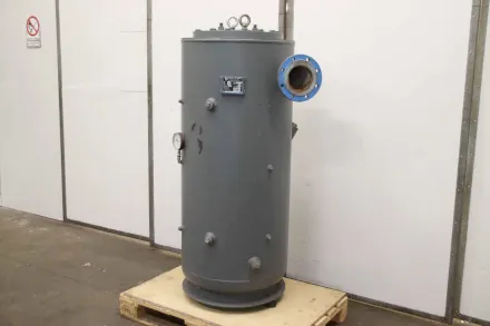 Zeidler & Uhl stehend Vakuumbehälter Druckluftbehälter 455 L – RESALE