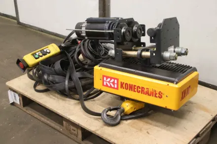 Konecranes XN10 1604 b1  TDV 1600 Kettenzug mit Fahrwerk 1600 kg – RESALE
