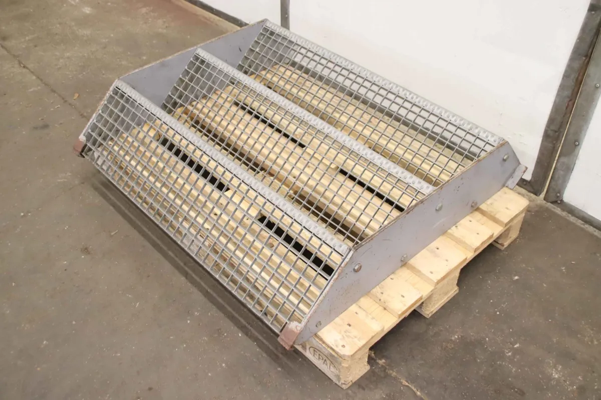 3-stufig Höhe 610 mm Maschinentreppe