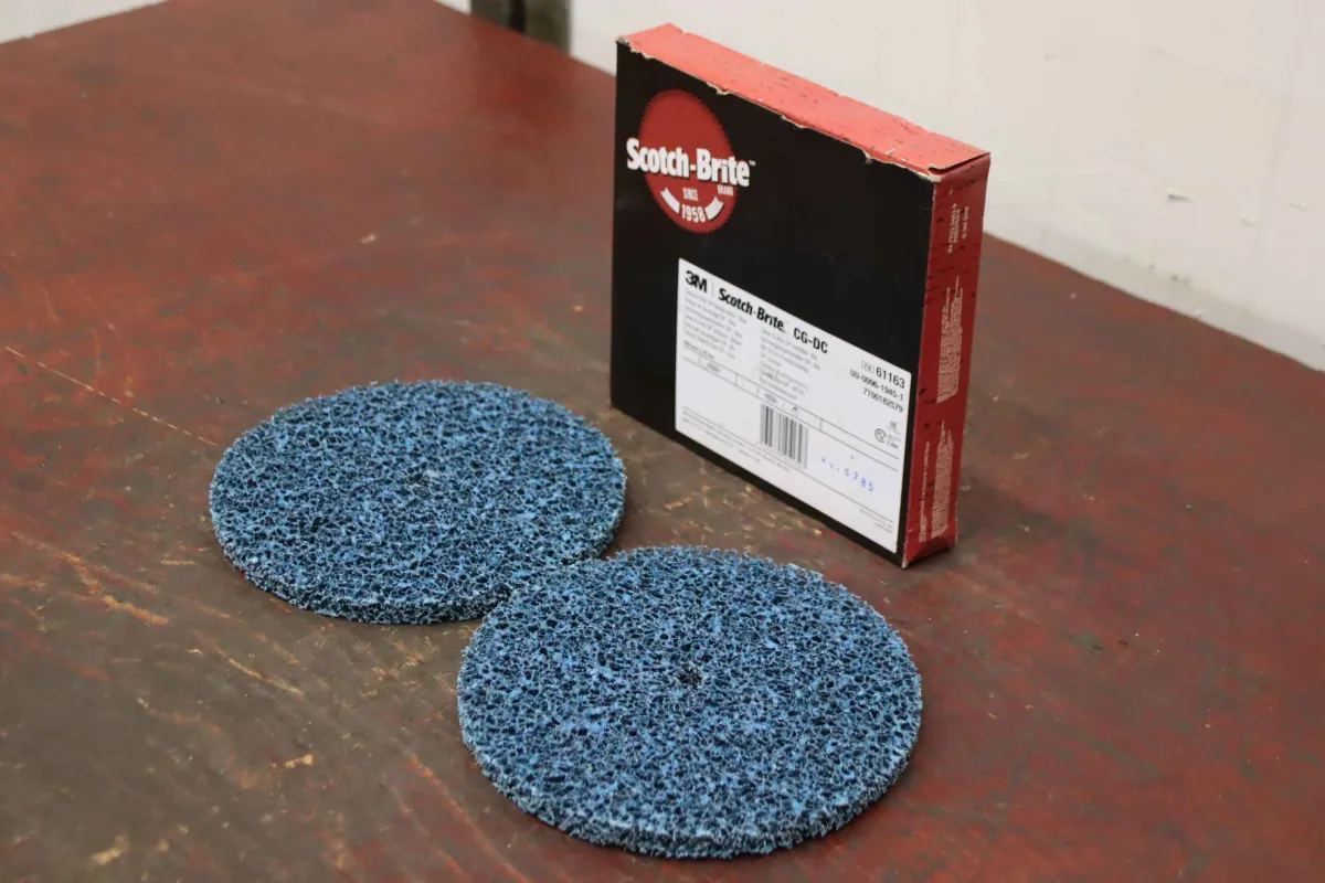 3M Scotch-Brite CG-DC 61163 Ø 200 mm Grobreinigungsscheibe 2 Stück