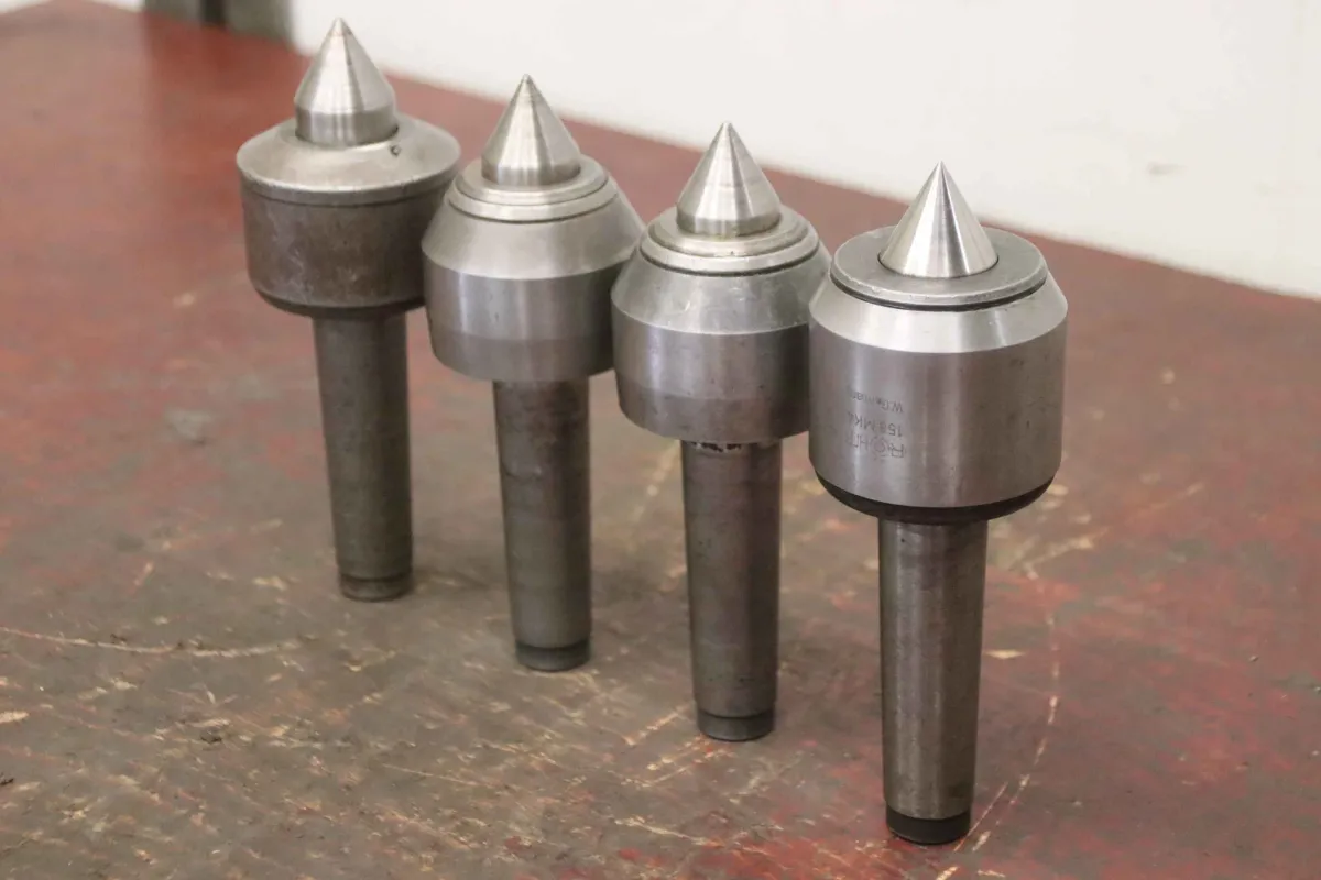 Röhm / Bokö / unbekannt MK4 158 MK4 Perfekt 4P mitlaufende Zentrierspitzen 4 Stück