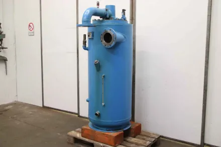 Zeidler & Uhl stehend Vakuumbehälter Druckluftbehälter 455 L – RESALE