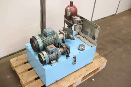 Abb Asea 15 l/min / 0,8 l/min Hydraulikaggregat 2-fach 3 kW 150 bar / 0,37 kw 10 – RESALE