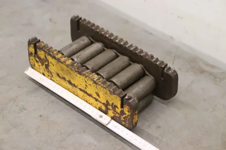 270/130/H90 mm Maschinen-Transportrolle  Panzerrolle 4 Stück – RESALE