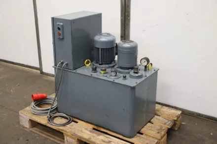 Garbe Lahmeyer 40 bar / 30 bar Hydraulikaggregat 2-fach 1,1 kW  0,75 kw – RESALE