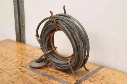 Stahl Ø 12 mm 20 m Stahlseil für Seilzug 1,6 to – RESALE