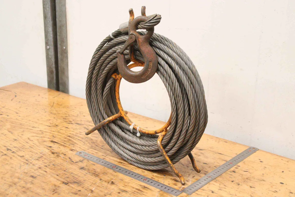 Stahl Ø 11 mm 20 m Stahlseil für Seilzug 1,6 to
