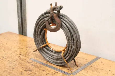 Stahl Ø 11 mm 20 m Stahlseil für Seilzug 1,6 to – RESALE