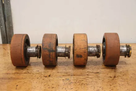Ø 200 x 80 mm Schwerlastrollen 4 Stück – RESALE