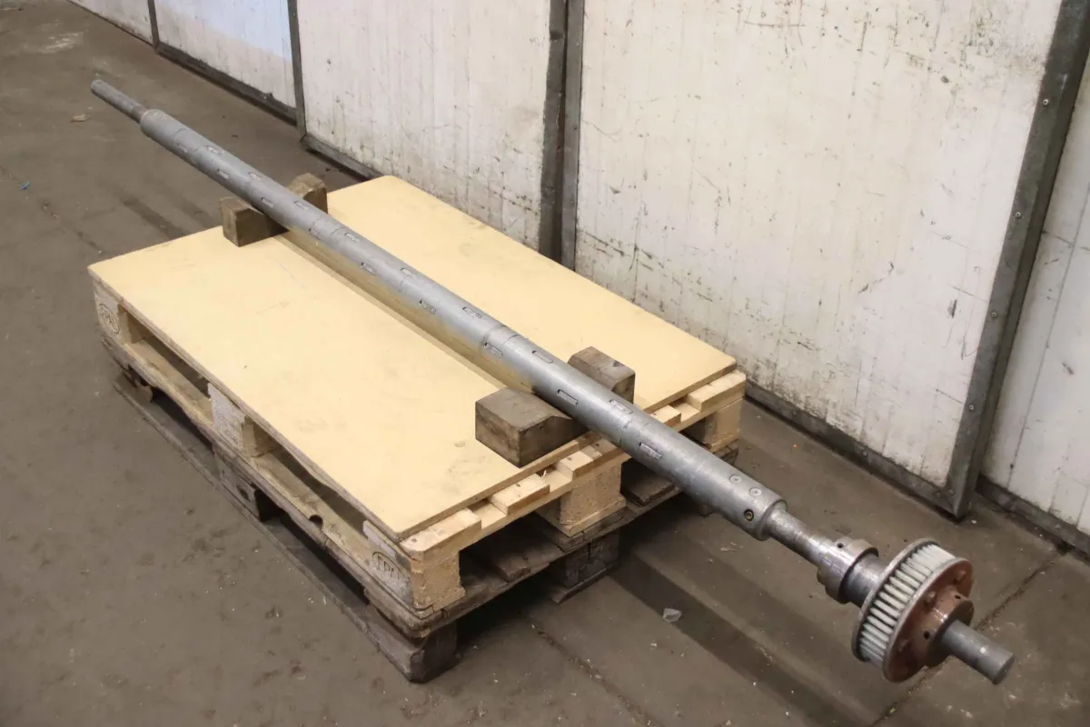 Ø 75 x 2040 mm Rollenträger für Verpackungsmaschine