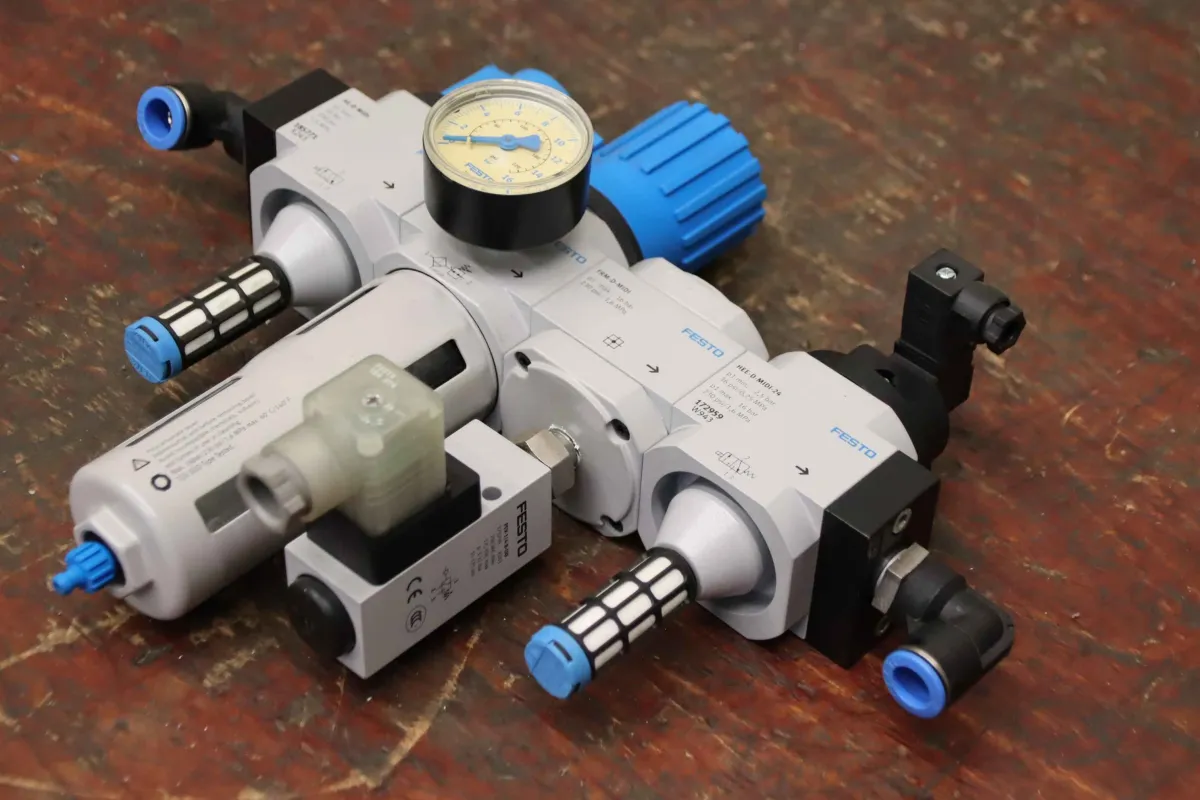 Festo Santenberg D-MIDI Maintenance unit filter control valve