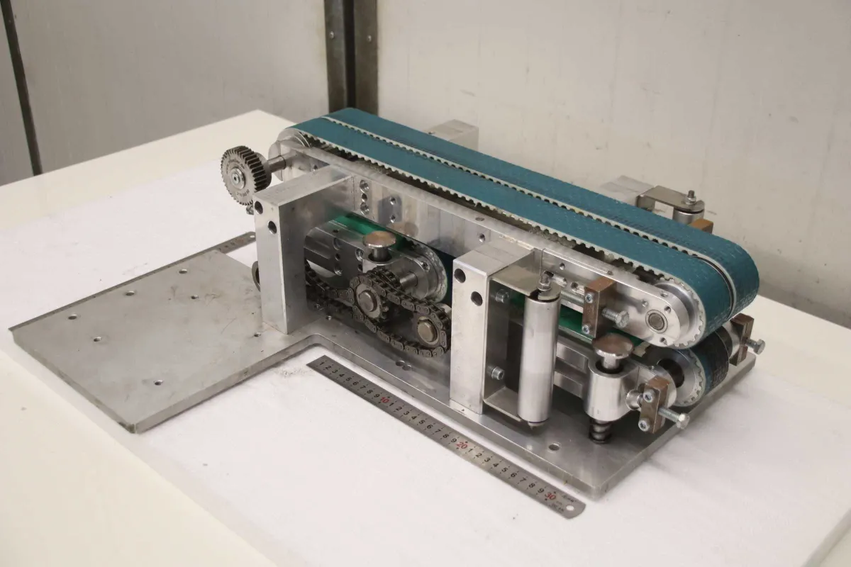 Förderbandlänge 550 mm Förderband Edelstahl