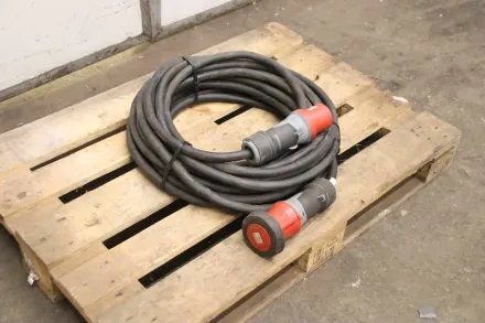 Mennekes CEE-Stecker 400V 63A Verlängerungskabel 25 m – RESALE