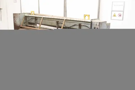 Maschinenfabrik Bock 2550 hydraulisch Tafelschere Baustahlmattenschere 2,5 m – RESALE