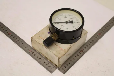 Elektron 0-600 bar Ø 100 mm Manometer – RESALE