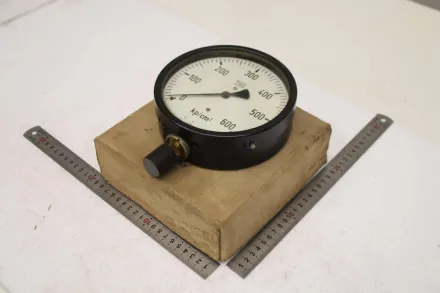 Tgl 1/BS 20/2 160Ø Manometer 0-600 bar / 0-600 kp/cm² – RESALE