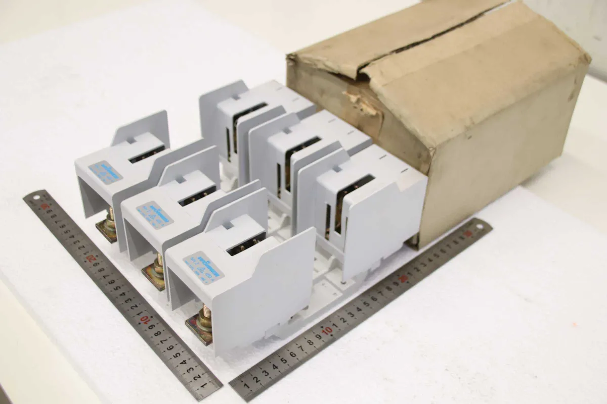 wöhner NH 2 400 A Sicherungshalterbasis 3 Stück