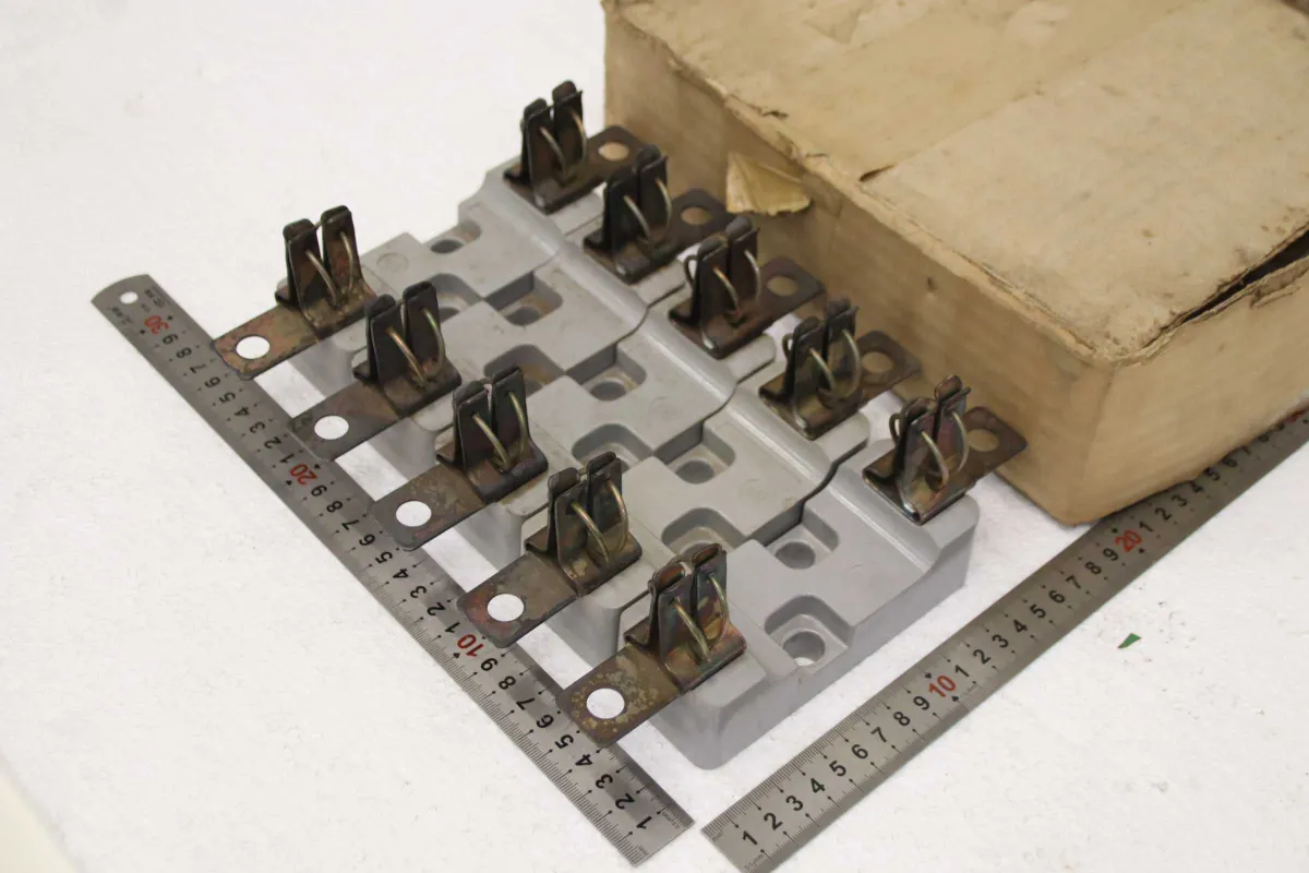VEB Größe 1 250 A 24 641.2 Fuse base NH fuse socket 5 pieces