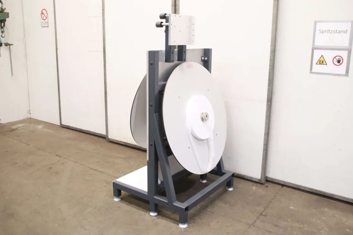 Ø 1050 mm Doppelhaspel mit 2 Stück Servomotoren