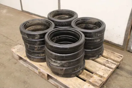 Ø 400 x 75 mm Vollgummi Reifen – RESALE