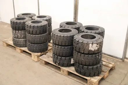 Continental 200/50-10/ 6.50 SC 15 RIM 6.50 F-10 Vollgummi Reifen – RESALE